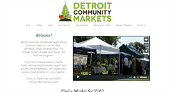 Desktop Screenshot of detroitmarkets.org